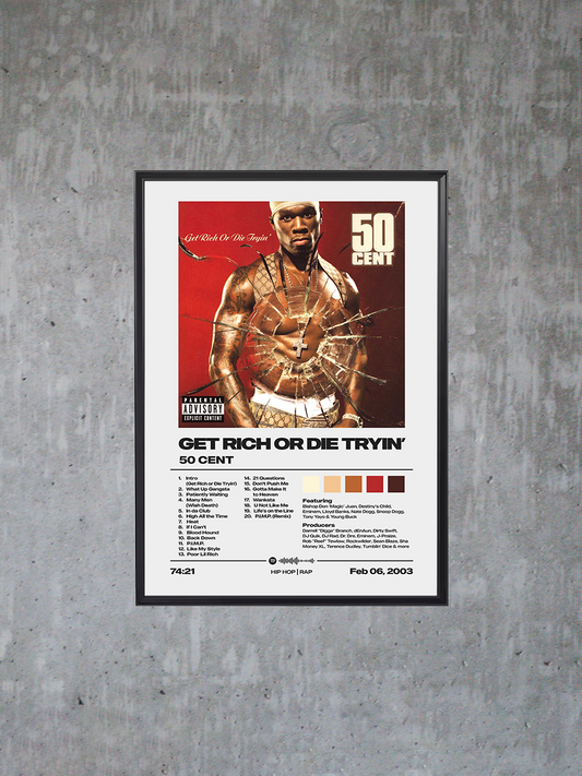 Get Rich Or Die Tryin’ by 50 Cent